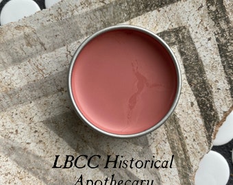 Pink Peach Coral Cream Blush: La Fleur de la Jeunesse Historical Rouge
