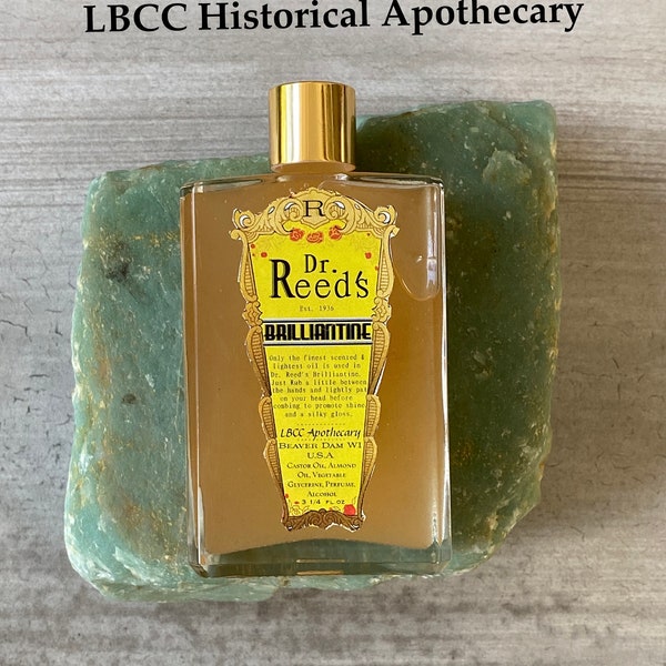 Dr. Reed's 1936 Bay Rum Brilliantine, Vegan Hair Gloss