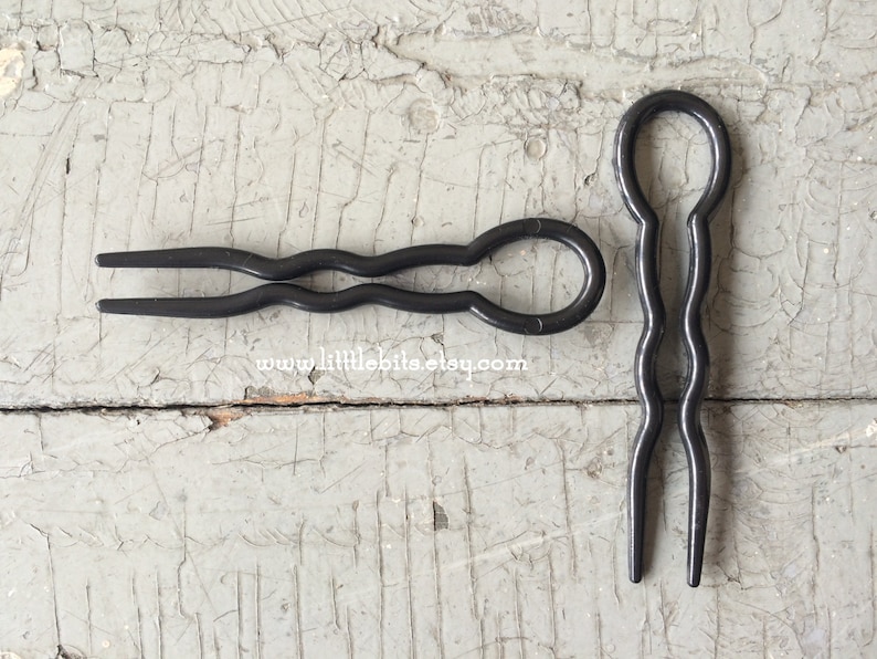 Vintage Hair Pins Historical Hair Pins 3 5 Long Hair Pin Etsy