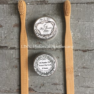 Wooden Toothbrush Biodegradable & Environmentally Friendly Toothbrush Soft Bristle Toothbrush Living History Toothbrush image 3