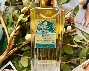 Spring Vegan Hair Brilliantine: May Queen Perfumed Shine, Vintage Style 1936