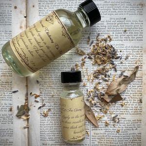 Vegan 1825 Hair Oil, Scented Castor Oil Natural Hair Conditioner image 8