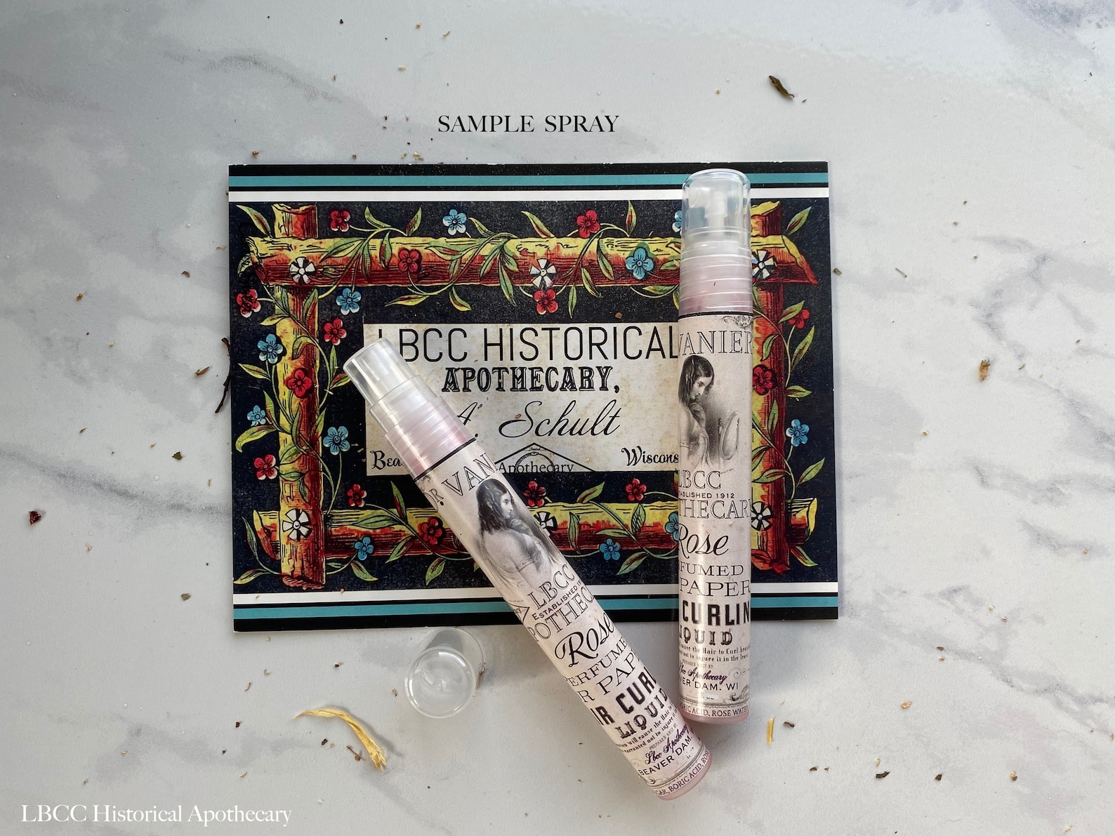 1912 Perfumed Rose Hair Curling Liquid Curl Paper Rag Curl Etsy