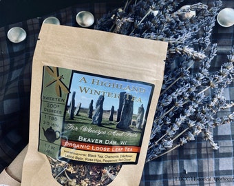 Winter Outlander Inspired Organic Tea: Highland Winter Blend