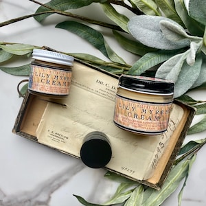 LIMITED EDITION  Night Cream Lily Myrrh Wrinkle Pomatum Skin Moisture Ultra Hydrating Treatment Dark Circle Reducer Firming Eyes