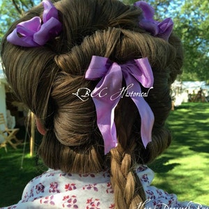 Large Padded Hair Roll: Historical Styling Cushion (9.5 inch)