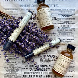 Vegan Lavender Vinegar Toner: Organic Oily Skin & Hair Conditioner