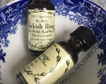 Winter 1810 Turkish Rouge Lip & Cheek Stain: Natural Vegan Blush