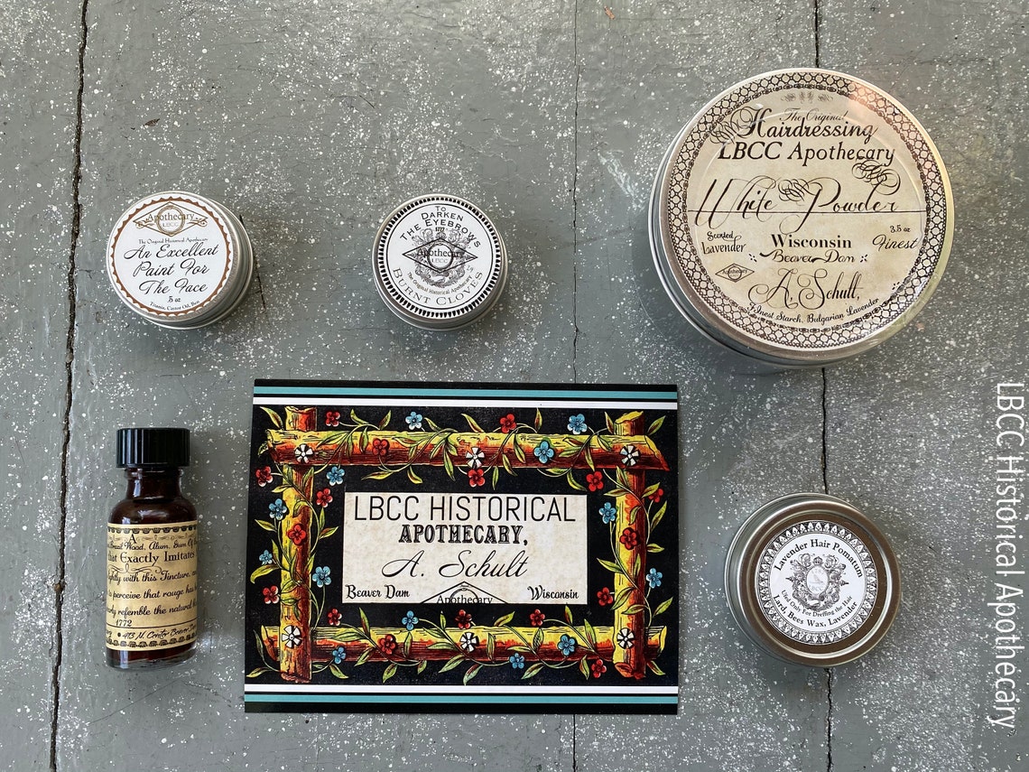 18th Century Boxed Starter Set Gift Historical Gift Marie Etsy