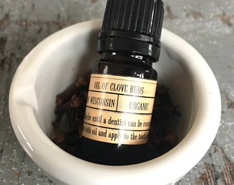 Winter Vegan Clove Bud Essential Oil: Historical Apothecary Self Care