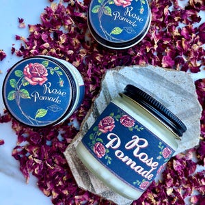 1930s Rose Hair Pomade: Vintage Hairstyle, Soft Curls