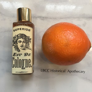 Vegan Civil War Cologne Eau De Cologne Vintage Fragrance Citrus Oils Historical Perfume Historical Cologne Wild West image 5