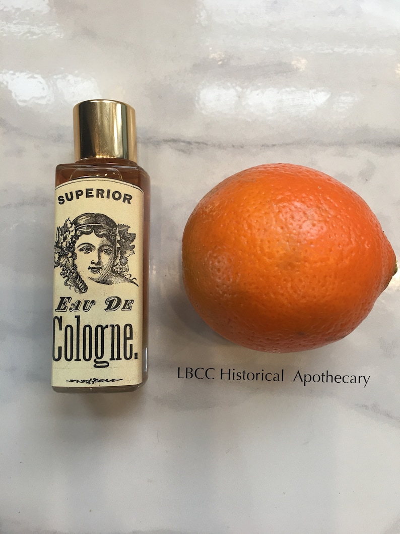 Vegan Civil War Cologne Eau De Cologne Vintage Fragrance Citrus Oils Historical Perfume Historical Cologne Wild West image 5