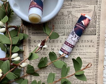 Spring Natural Honey Lip Balm: 18th Century Inspired "Hey Girl"