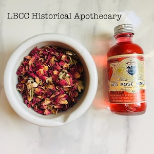 VEGAN ~ Red Rose Vinegar ~ Facial Toner ~Skin Smoothing Benefits ~ Good for All Skin Types
