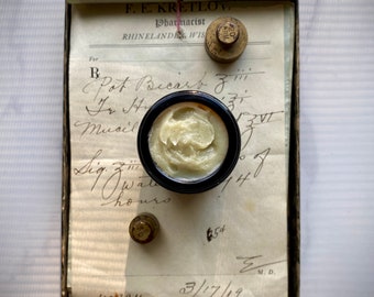 18th Century Scottish Receipt to Help ~ Hastings Ointment ~ Natural Salve ~ Ancient Scottish Recipe ~ Ointment