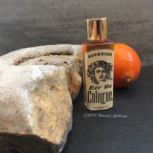 Vegan Civil War Cologne Eau De Cologne Vintage Fragrance Citrus Oils Historical Perfume Historical Cologne Wild West image 8