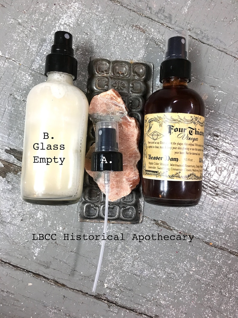 Mist Sprayer or Clear Glass Bottle Clear Glass Spray Bottle Pump Atomizer