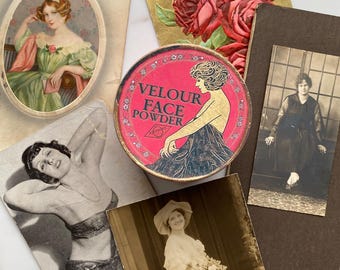 Winter 1936 Velour Face Powder Exact Reproduction of Original Matte Formula  LBCC Historical Apothecary