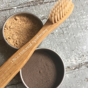 Wooden Toothbrush Biodegradable & Environmentally Friendly Toothbrush Soft Bristle Toothbrush Living History Toothbrush image 8