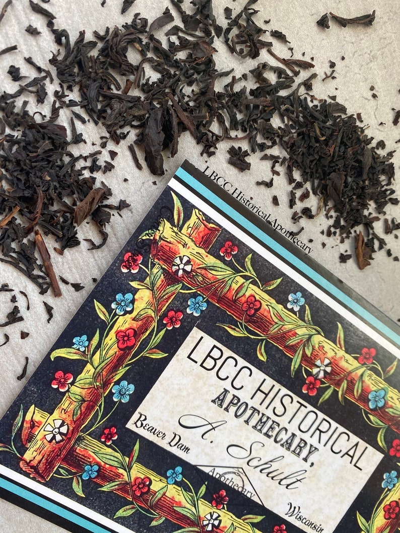 Traditional East Frisian Tea Organic Black Tea Historical Tea Blend Organic Tea Blend LBCC Historical Apothecary image 9