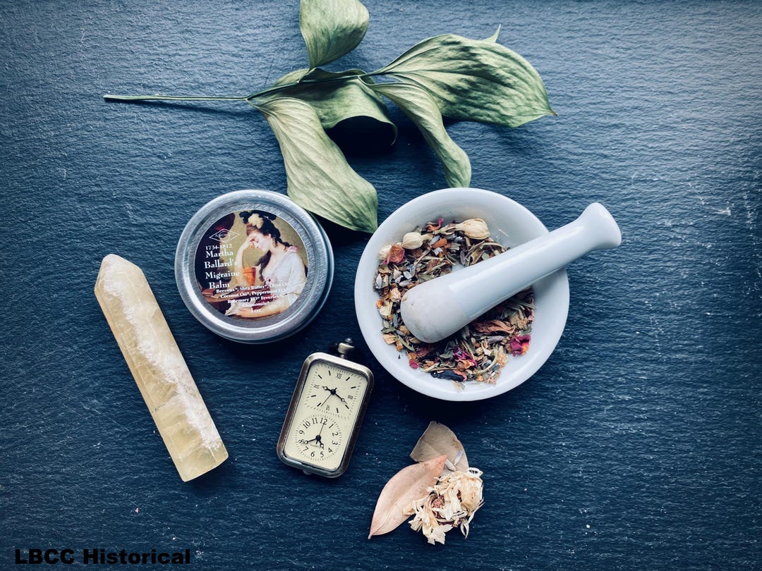 Spring Martha Ballard's Migraine Balm: Natural Headache Relief - Etsy