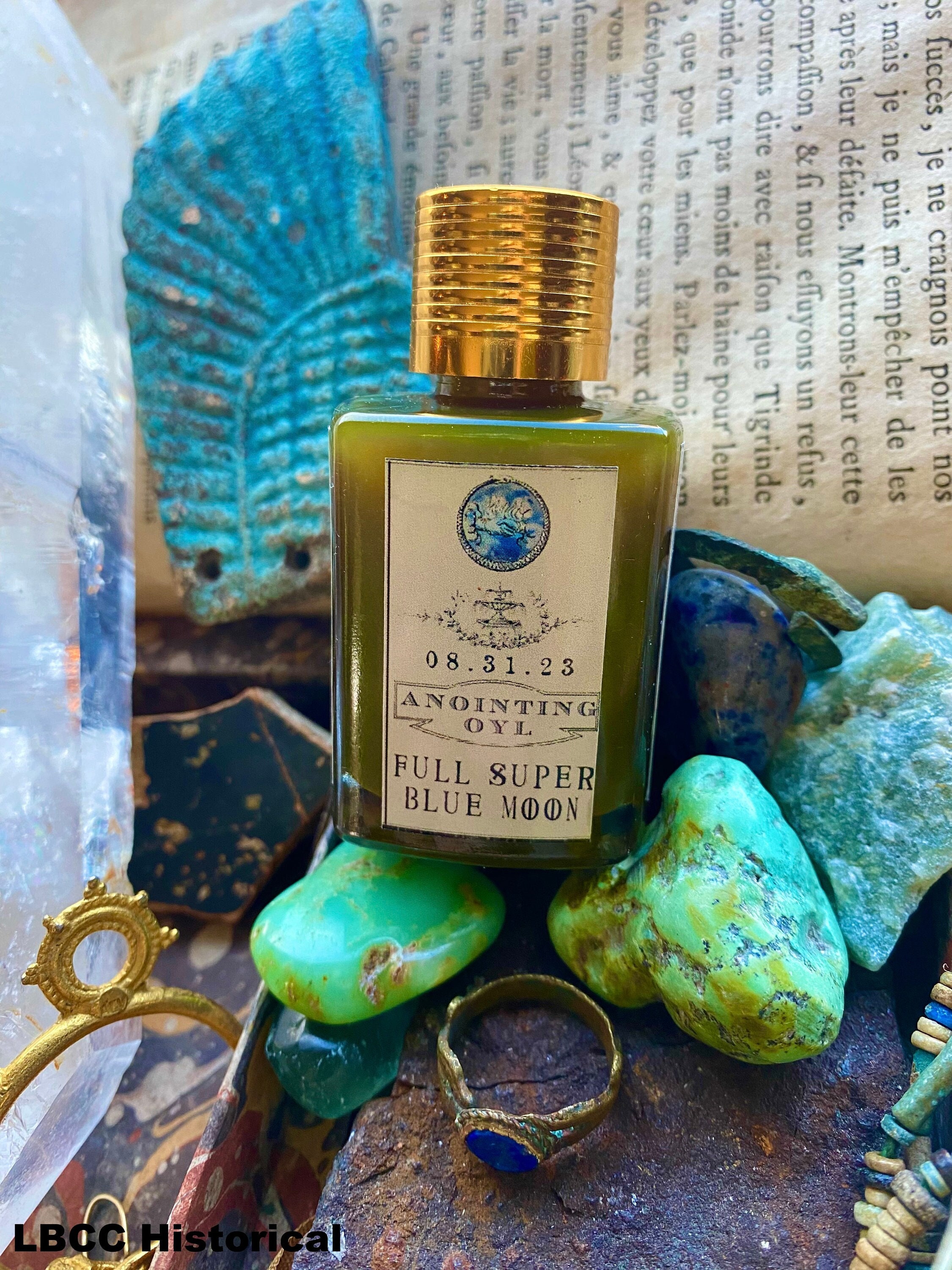 LIMITED EDITION Anointing Oil Full Super Blue Moon Magick Intention Oil