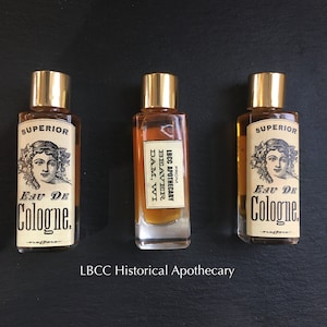 Vegan Civil War Cologne Eau De Cologne Vintage Fragrance Citrus Oils Historical Perfume Historical Cologne Wild West image 4