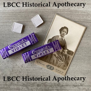 Vintage Choward&#39;s Violet Mints: Historical Candy, Breath Freshener