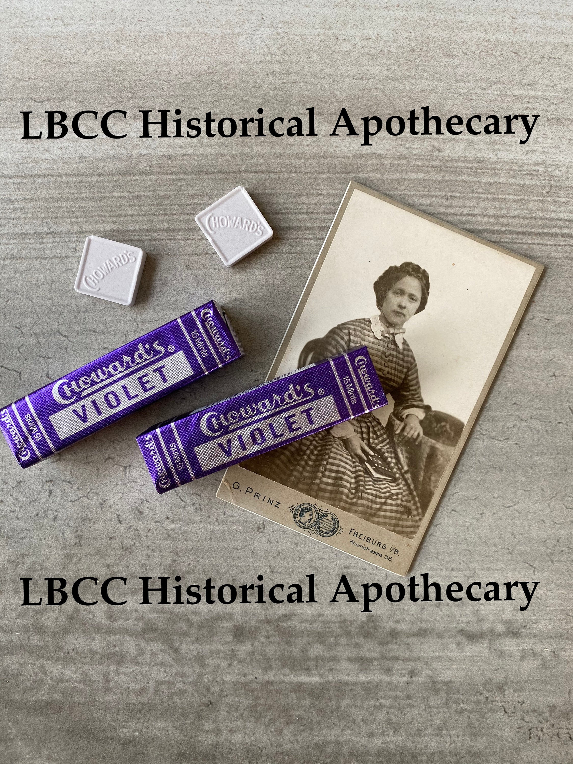 Vintage Violet Candy Choward's Mints Historical Candy Etsy UK