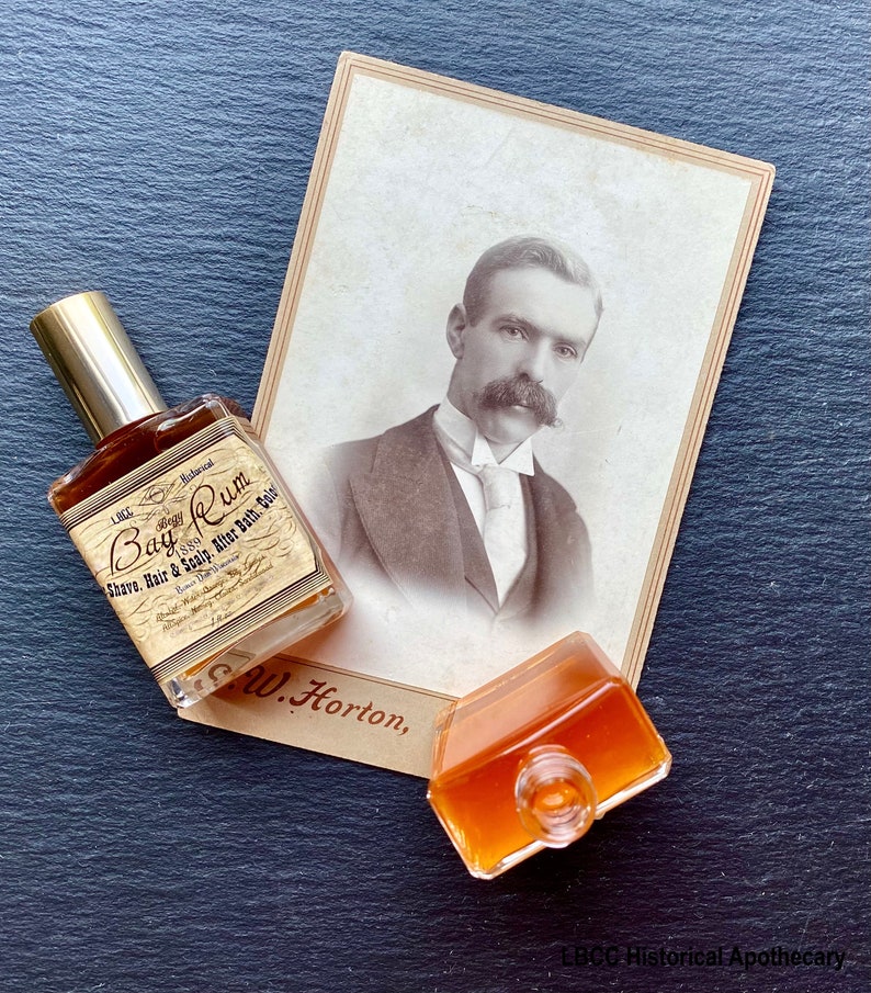 1889 Superior Bay Rum Original Recipe Great Gift For Him Historical Guy Gift Regular 1 oz Bottle