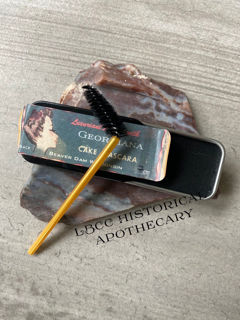 VEGAN 1920s 1930s Cake Mascara Original Recipe CAKE MASCARA Etsy