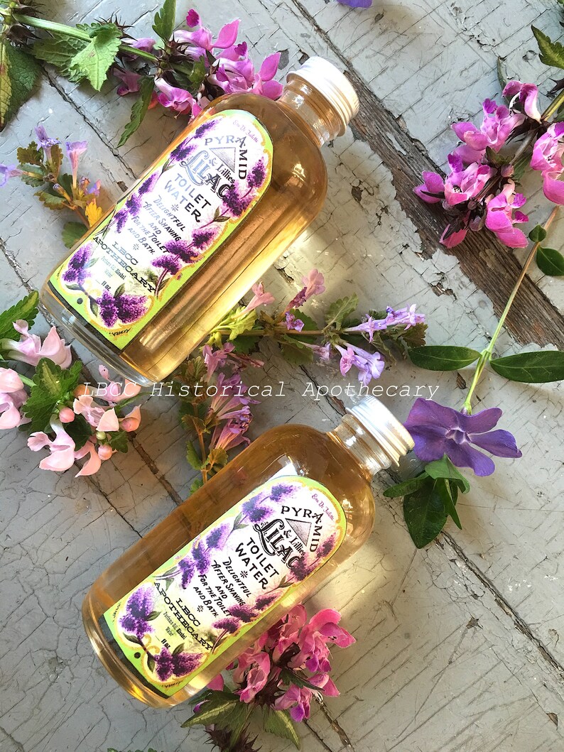 Vegan Lily & Lilac Toilet Water 1920 1930 Art Deco Room Spray Etsy