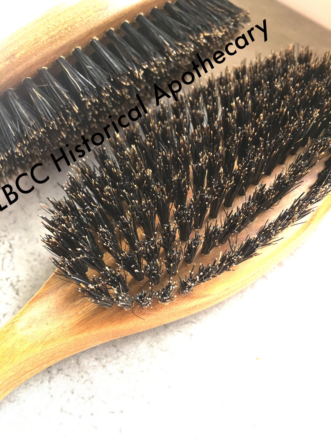 19th20th Century MediumHard Boar Bristle Hair Brush Etsy