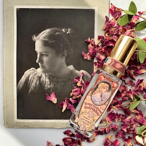 Rosen Hydrosol Gesichtswasser: 100% Pure Rosa Damascena, viktorianisches Label Bild 5