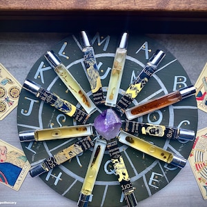 LIMITED EDITION  Roller Ball Zodiac Oil Perfumes Alchemy Astrology Perfumes Cullpeper