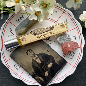 Past Life Perfume Oil: Akashic Records, Ancient Alchemy (.3oz)