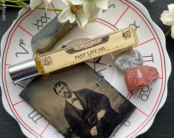 Past Life Perfume Oil: Akashic Records, Ancient Alchemy (.3oz)