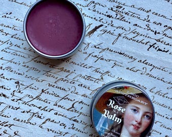 Bálsamo labial con color rosa, edición otoño 1772: Ungüento labial de inspiración histórica.