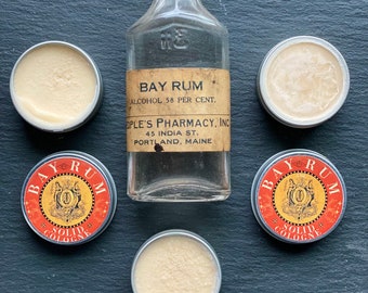 Winter Vegan Bay Rum Solid Perfume: Spicy Clove Scent