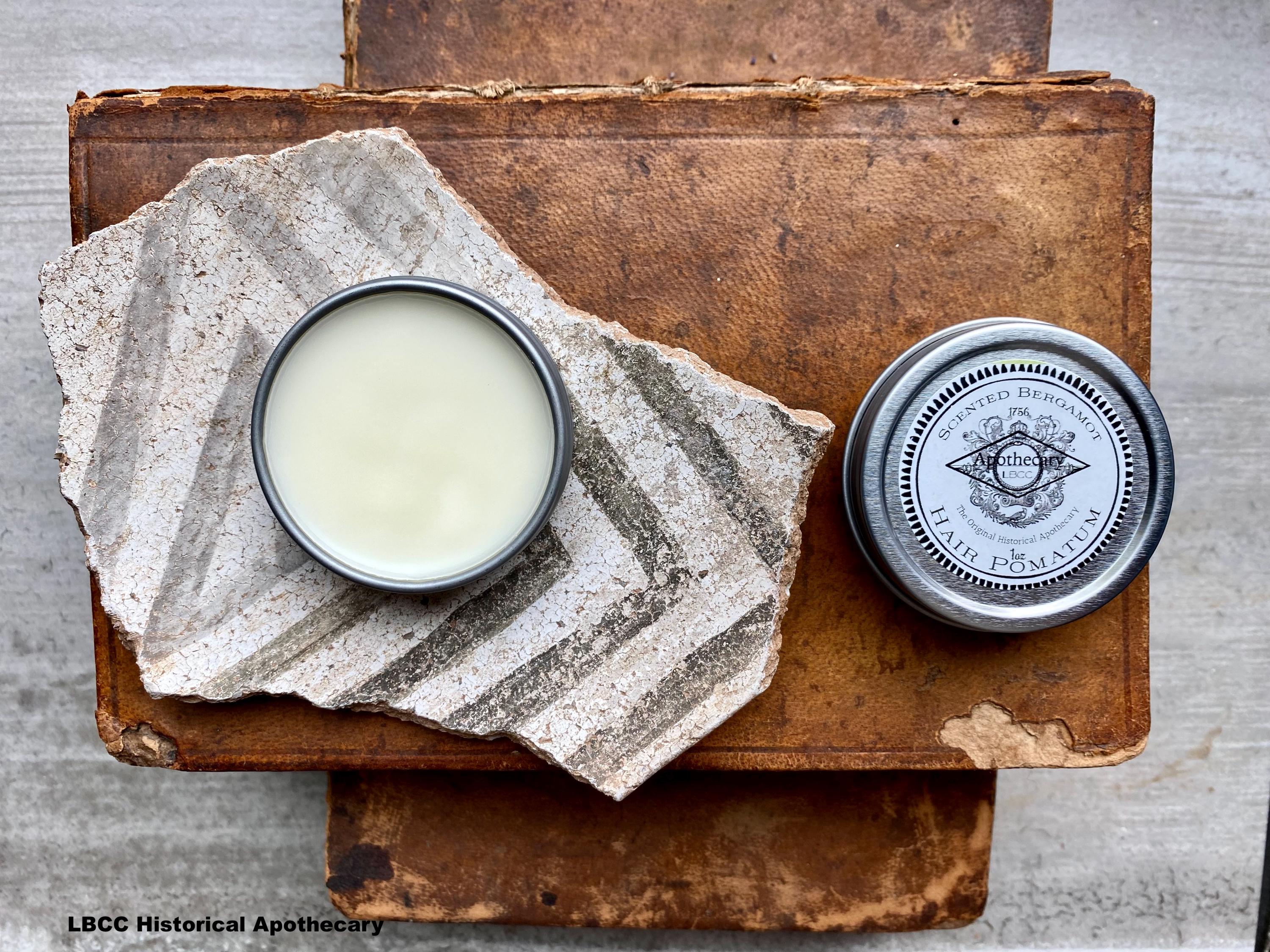 Bergamot Hair Pomatum: 18th Century Style Hair Pomade
