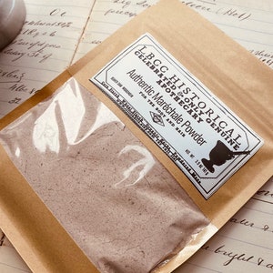 Maréchale Hair & Body Powder Historical Recipe Powdered Hair No Poo Natural Hair Powder image 10