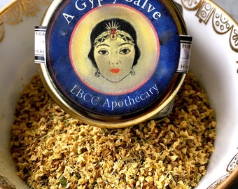 A Natural Gypsy Salve for Eczema and Bruises, Psoriasis, Rosacea, Eczema Salve Rosacea Cream, Dermatitis Ointment