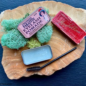 1929 Eyelash Pomade: Natural Lash Curl & Growth, Flapper Makeup