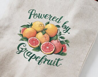 Leuke Grapefruit Tas Herbruikbare Boodschappentas Boerenmarkt Tote Bag Cottagecore Kleding Grapefruits Esthetische Tote Bag Grapefruit Lovers Tas