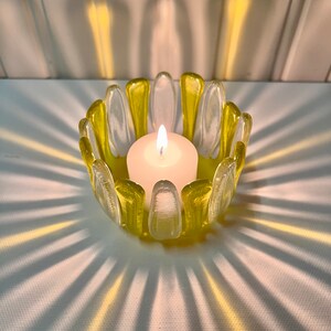 Fused Glass Candle Holder image 6