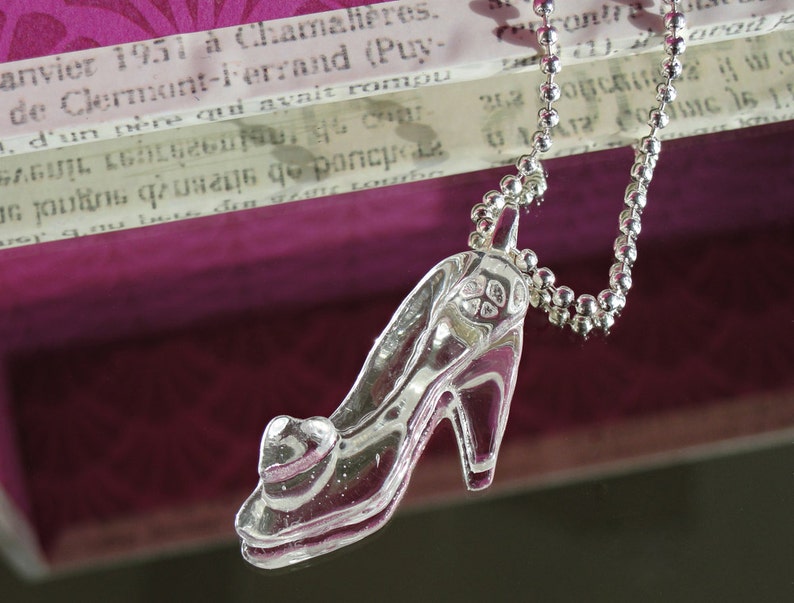 Fused Glass Slipper image 1