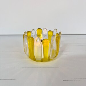 Fused Glass Candle Holder image 5