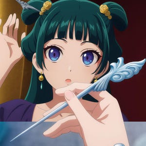 The Apothecary Diaries Maomao Hairpin Kusuriya no Hitorigoto Anime Cosplay Accessory, Chinese Style Kanzashi Hair Clip, Maomao Costume Prop