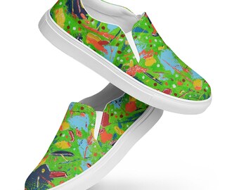 Ziarts 17, Tennis en toile sans lacets homme original (personnage) art